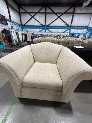 Cream Armchair