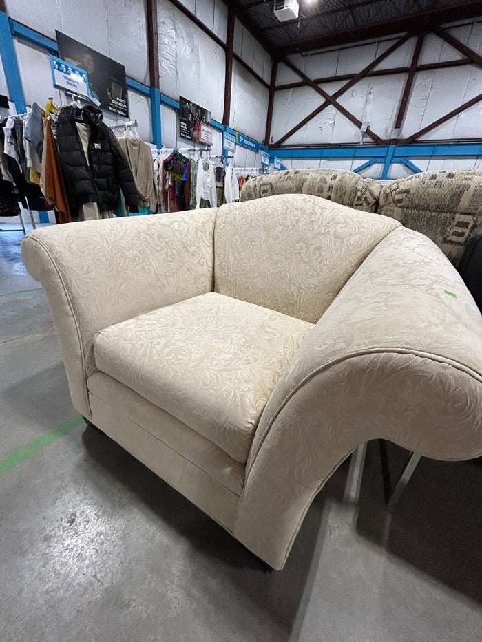 Cream Armchair