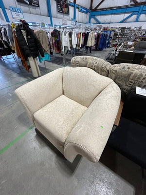 Cream Armchair