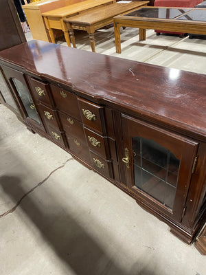 Dark Wood Sideboard