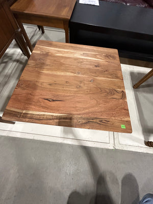 Modern Square Shaped Wood Coffee Table