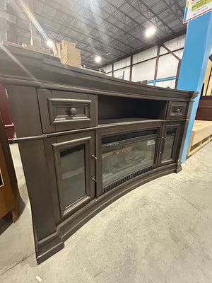 Media Console Electric Fireplace
