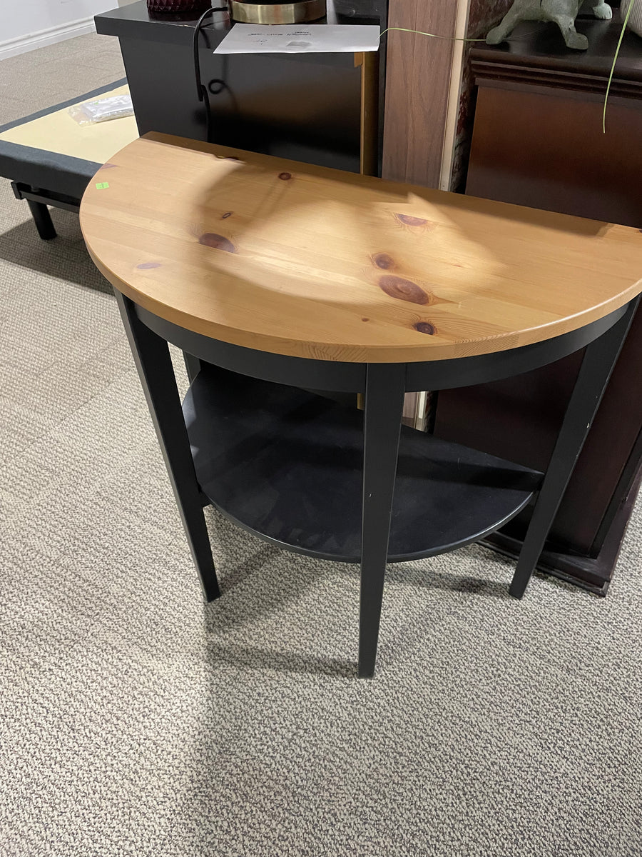 Semi Circle Hallway Table Habitat for Humanity Greater Ottawa ReStore
