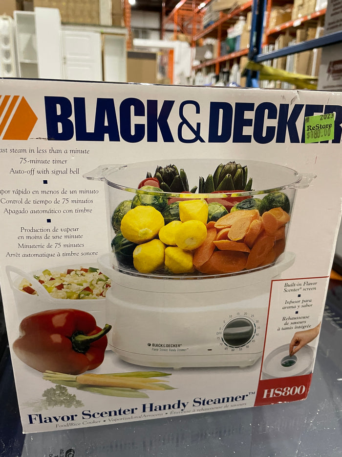  Black and Decker HS800 Handy Steamer Plus Food Steamer