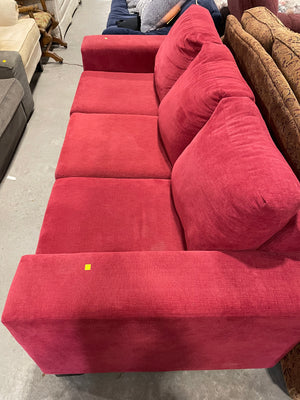 Red Three Seater Couch