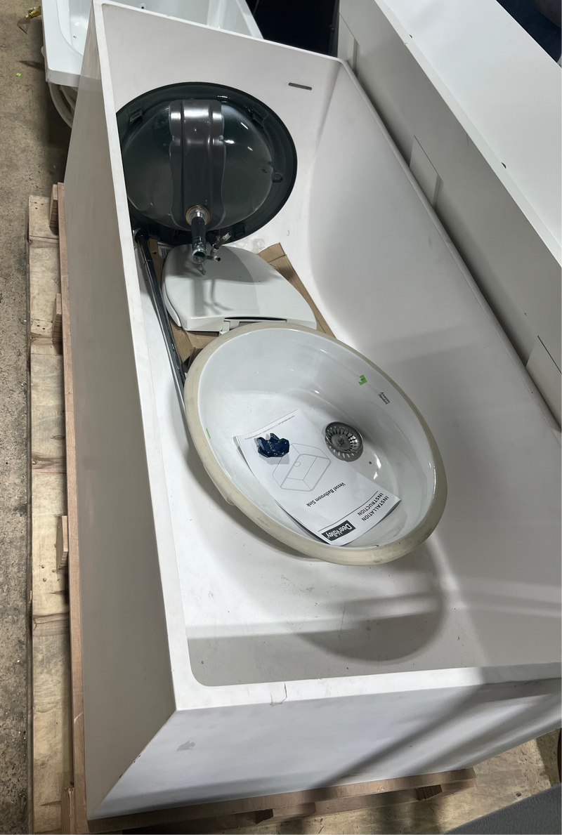 Rectangular Freestanding Bathtub