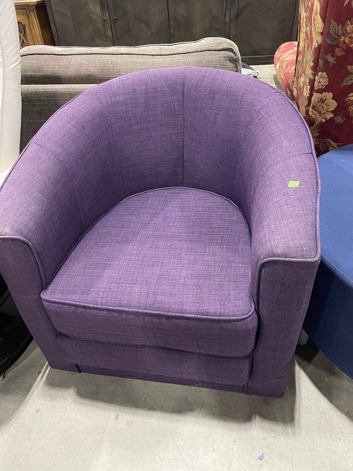 Purple Tub Chair Habitat for Humanity Greater Ottawa ReStore