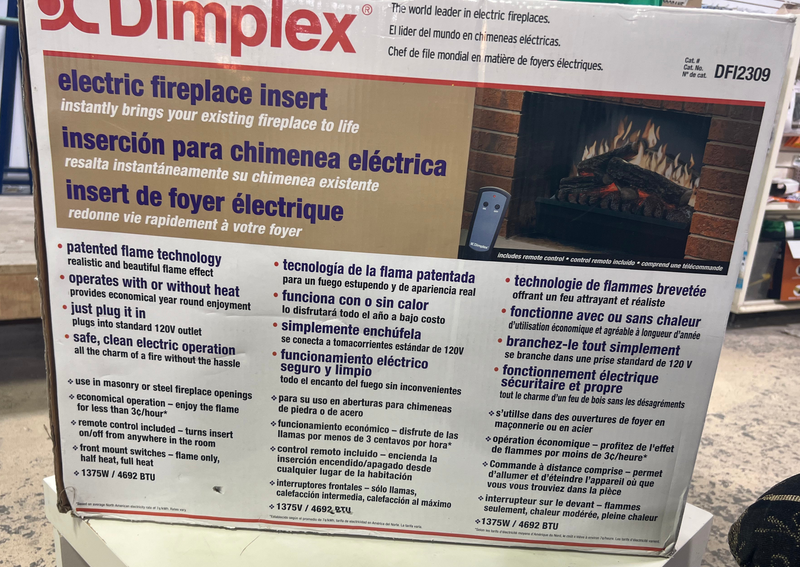 Dimplex Electric Fireplace Insert