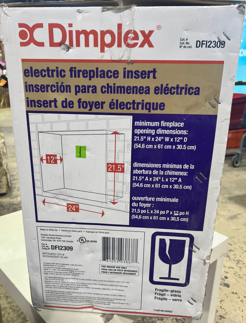 Dimplex Electric Fireplace Insert