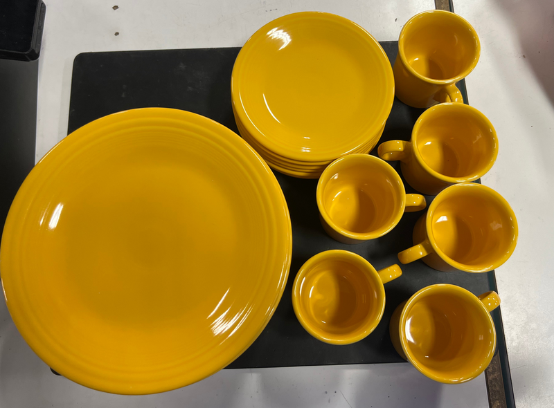 HLC Fiesta USA Dinnerware - Yellow