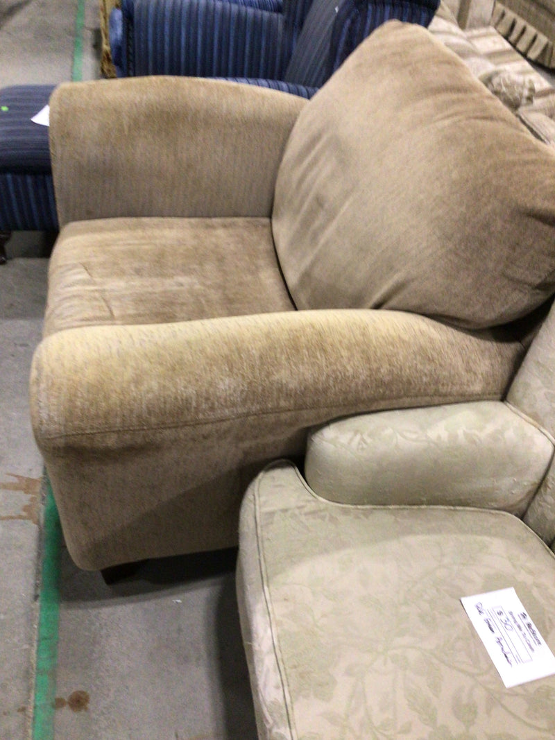 Large Tan Armchair