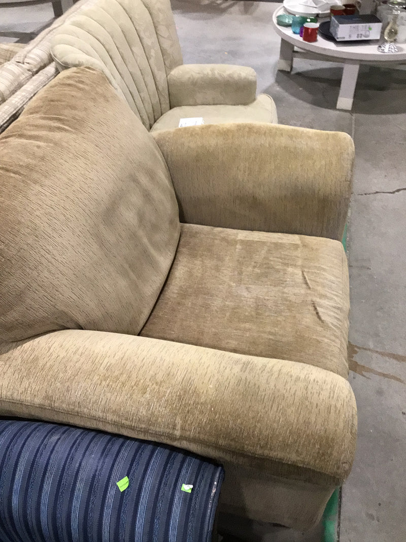 Large Tan Armchair