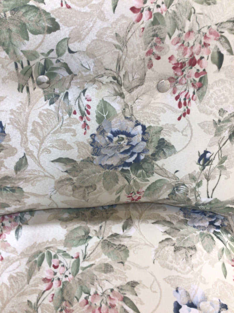 Floral Patterned Loveseat