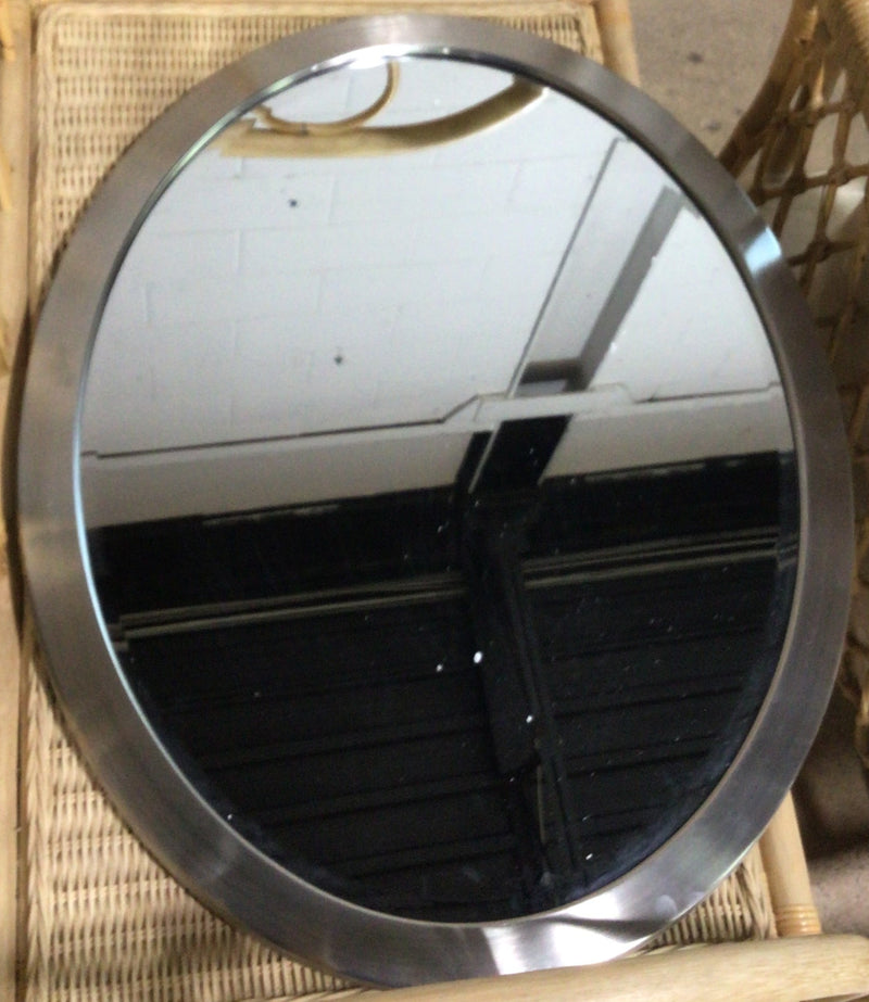 Framed Oval Mirror