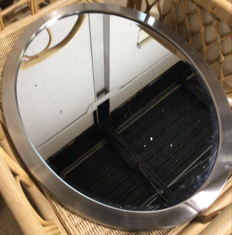 Framed Oval Mirror
