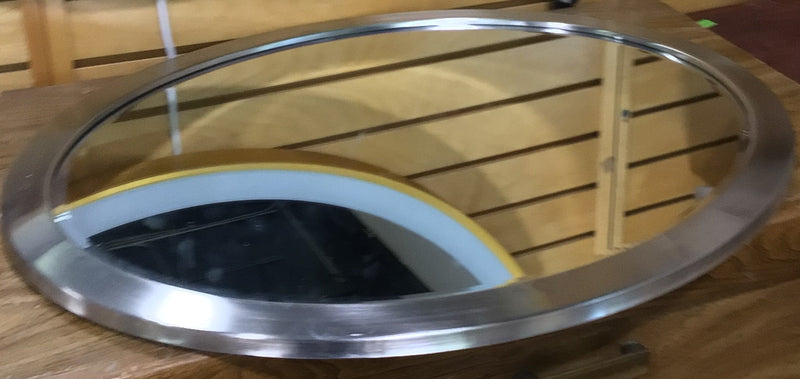 Framed Oval Mirror