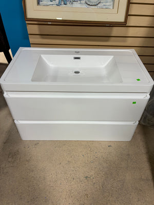 Glazzy Wall Mounted Vanity