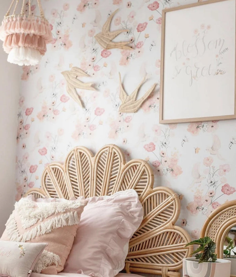 BALI Rattan Double Headboard