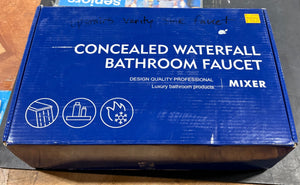 Concealed Waterfall Bathroom Faucet