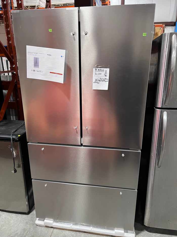 Forno Moena Stainless Steel French Door Refrigerator