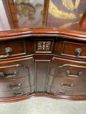 8-Drawer Carved Sideboard