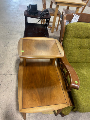 Two-Tier Mid Century Side Table