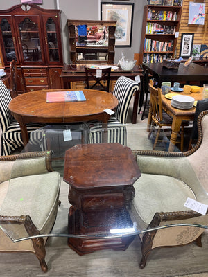 Glass Top Dining Table