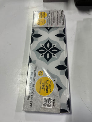 Vintage Glass Tile (3-Pack)