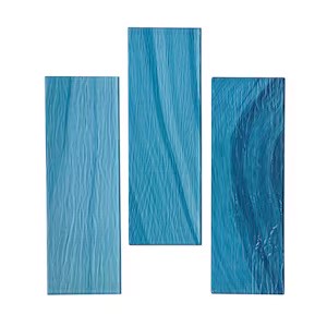Shades of Blue Glass Tile (3-Pack)