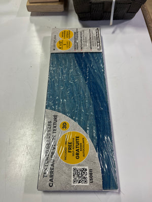 Shades of Blue Glass Tile (3-Pack)