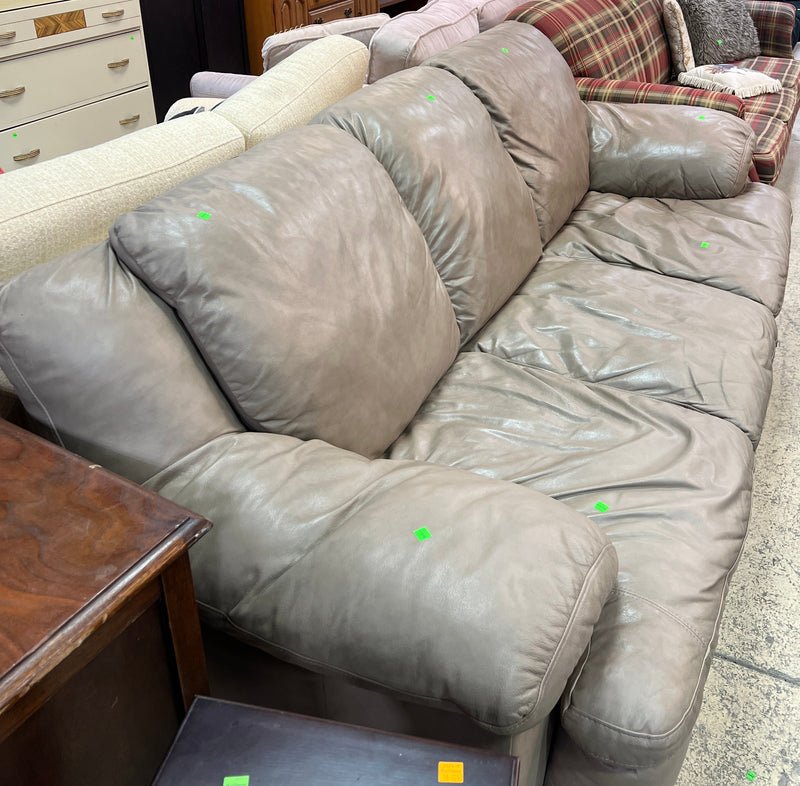 Classic Beige Three-Seater Sofa