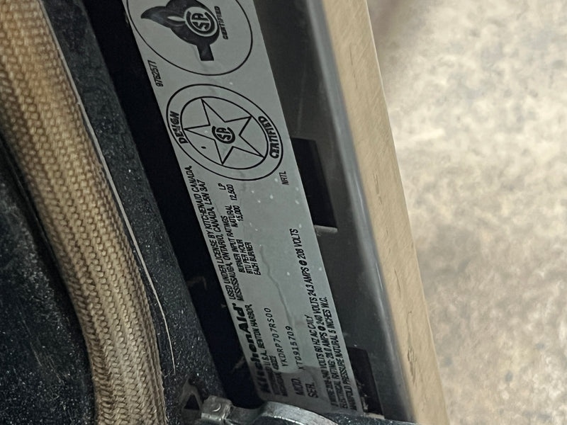 KitchenAid Dual Fuel Slide-In Convection Range – Model YKDRP707RS00