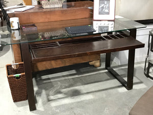 Glass Top Desk