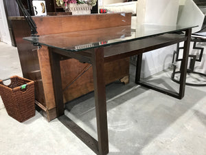 Glass Top Desk