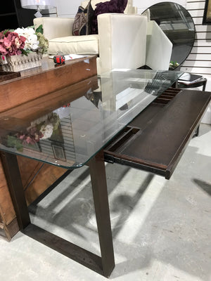 Glass Top Desk