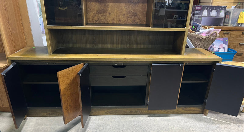 Mid-century Wooden Display Cabinet