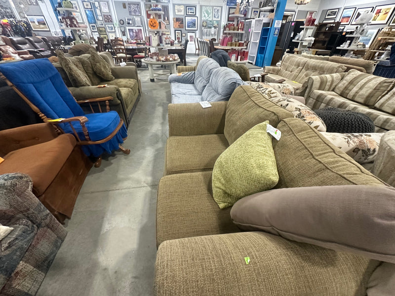 Light Brown LoveSeat Sofa