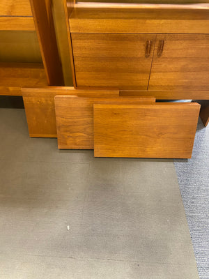 Midcentury Modern Teak Modular Wall-Unit