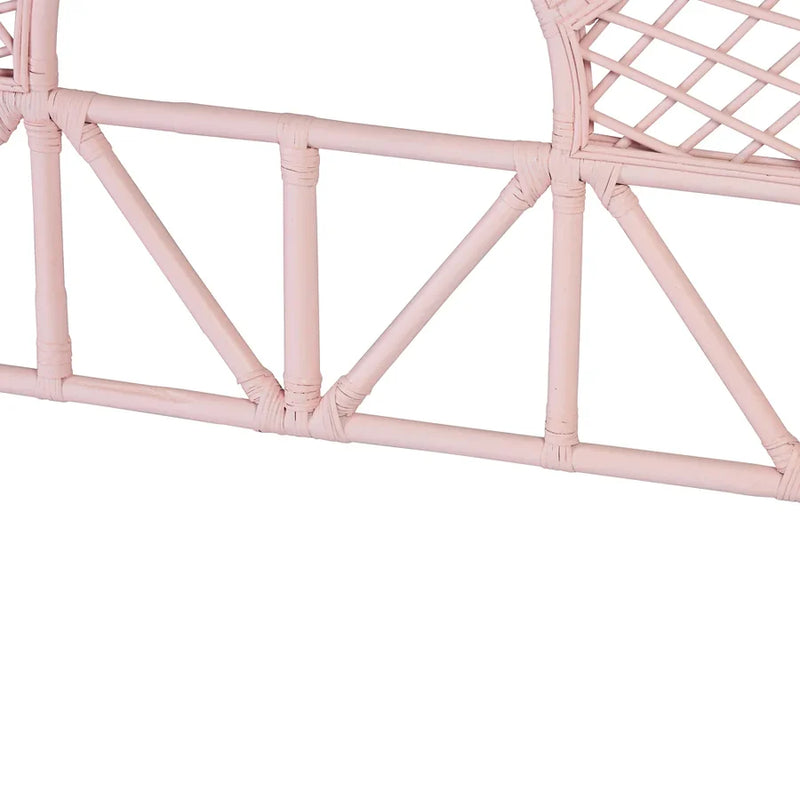 MERAH Rattan PINK Headboard