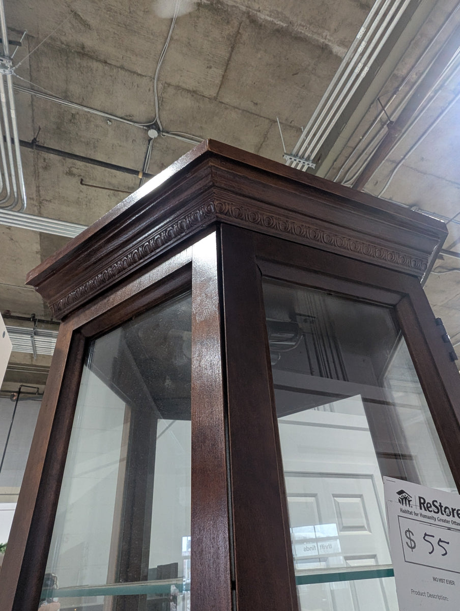 Curio Display Cabinet – Habitat for Humanity Greater Ottawa ReStore