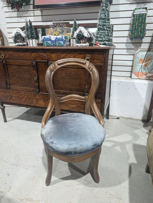 Antique Balloon-Back Parlor Chair