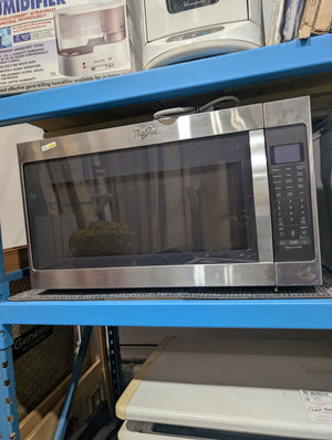 Stainless Steel Whirlpool Over-The-Range Microwave