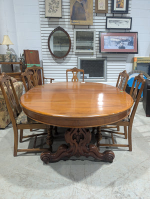 Antique Victorian Dining Table