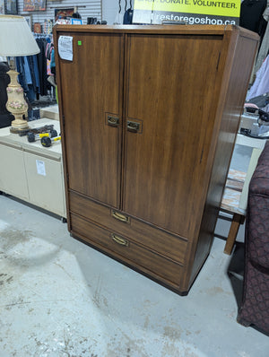 Vintage Wooden Armoire
