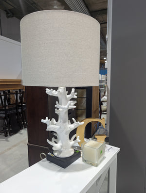 White Coral Table Lamp