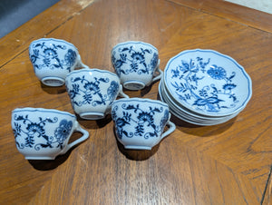 Blue Danube China 10pc Porcelain Set