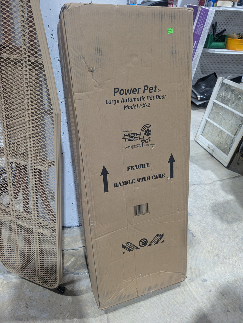High Tech Pet - Large Power Pet Door for Door and Wall Installations