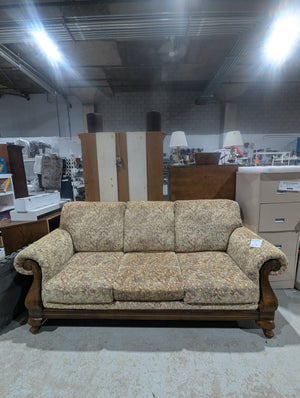 Traditional Style 3-Seater Sofa