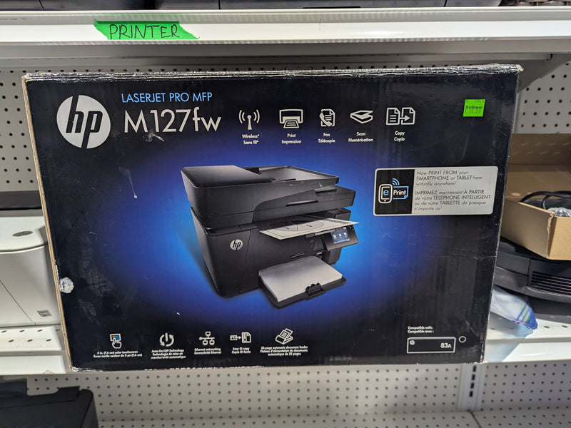 HP LaserJet Pro MFP M127fw All-In-One Laser Printer