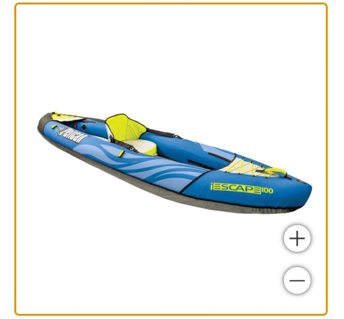 Pelican Inflatable Recreational Kayak iESCAPE 100 DLX